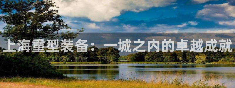 顺盈娱乐找527b.cn升哥：上海重型装备：一城之内的卓越成