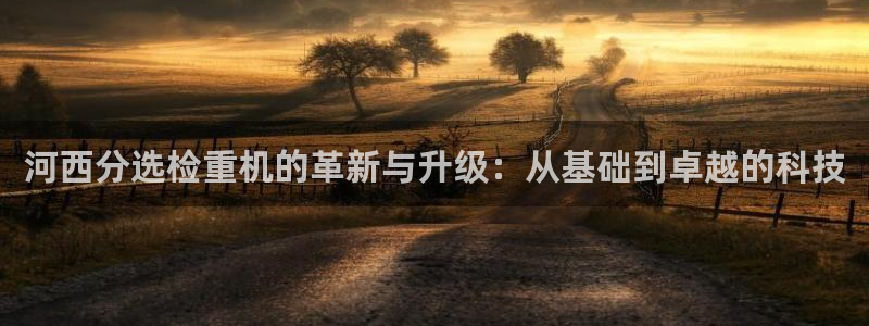 清远顺盈娱乐公司工作：河西分选检重机的革新与升级：从基础到卓
