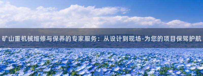清远顺盈娱乐文案：矿山重机械维修与保养的专家服务：从设计到现