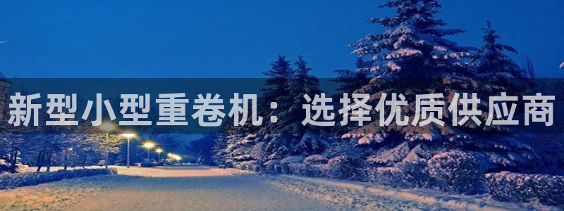 顺盈娱乐结究7276O：新型小型重卷机：选择优质供应商